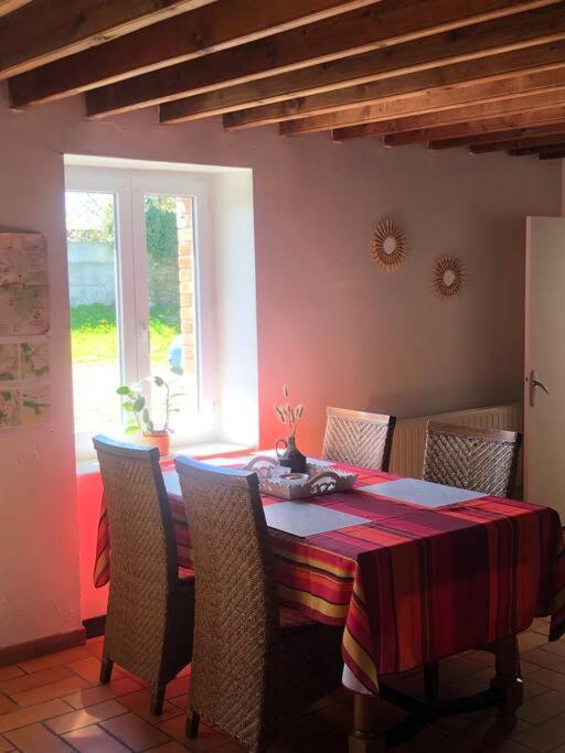 Ferienwohnung La Team Familly Vue Sur Le Mont St Michel Pontaubault Exterior foto